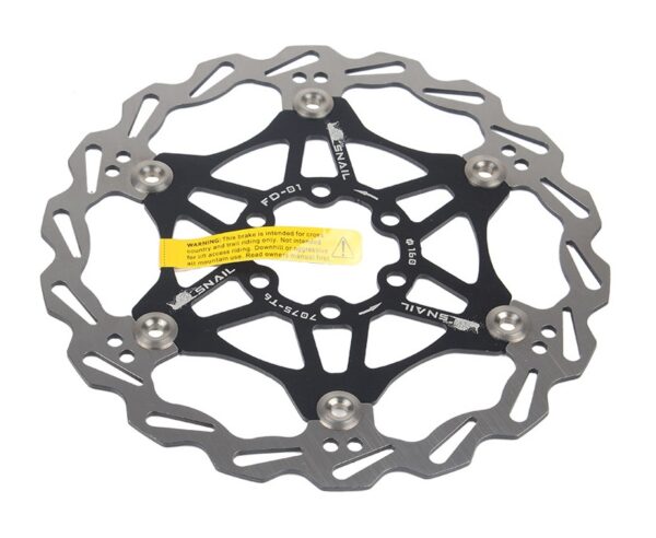 disc snail 160 mm bis 1 disc frana bicicleta 160 mm negru