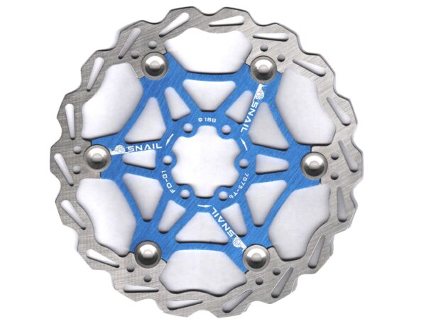 disc snail 180 albastru disc frana snail 180