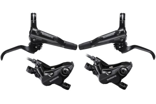 set Shimano_BR-MT520-4-pistoane set frane hidraulice Shimano MT520 4 pistoane