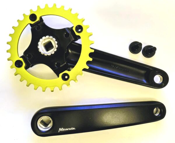 mira-verde verso angrenaj bicicleta Miranda Delta 11/12 viteze