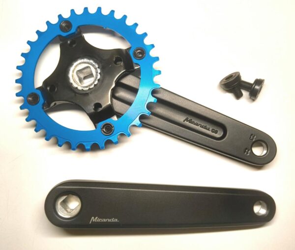 miranda albastru verso angrenaj bicicleta Miranda Delta 11/12 viteze